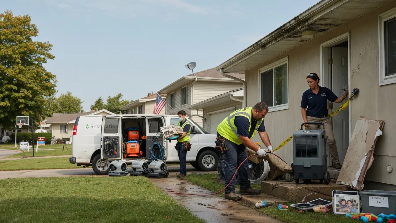 Water Damage Restoration in Montrose, IA near me